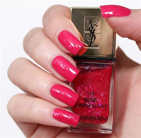 ysl rose futuriste|Vernis à Ongles .